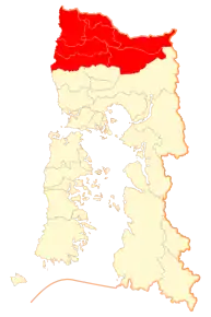 Localizare în cadrul țării