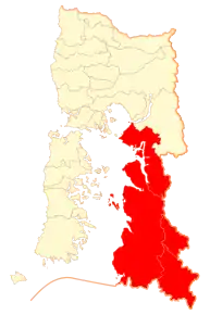 Localizare în cadrul țării
