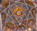 Pictura murala pronaos (bolta) - biserica Mânăstirii Putna