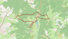 Poziția localității Puyvalador