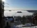 Pyhäjärvi văzut din zona Pispala (Tampere)