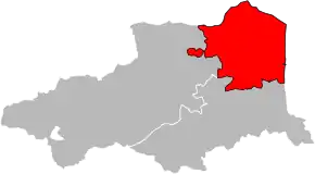 Arondismentul Perpignan în cadrul departamentului Pyrénées-Orientales