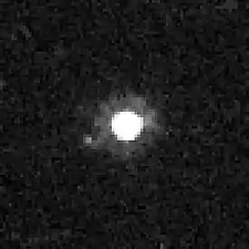 Quaoar and its moon Weywot (Hubble)