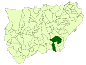 Poziția localității Quesada (Jaén)