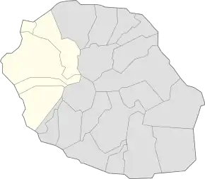 Arondismentul Saint-Paul în cadrul departamentului Réunion