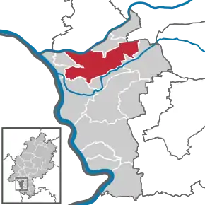 Poziția localității Rüsselsheim