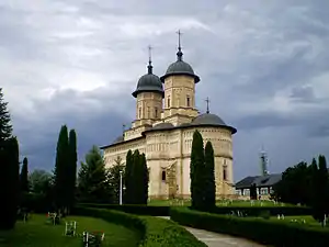 Biserica Mănăstirii Cetățuia , 1672