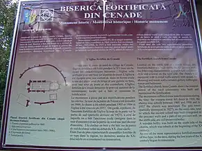 Biserica fortificată din Cenade