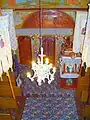 Iconostasul văzut din cor