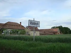 Intrarea în localitate