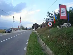 Intrarea în localitate