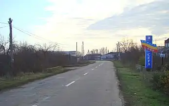 Intrarea în localitate