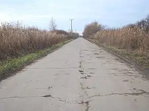 Drumul Ateaș-Cefa care trece prin Parcul  Natural Cefa