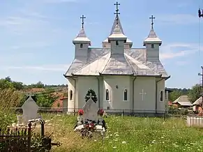 Biserica de zid cu hramul „Sf. Mare Mucenic Gheorghe și Sf. Arhidiacon Ştefan”