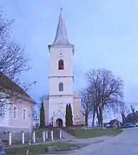 Biserica evanghelică, azi biserica ortodoxă „Adormirea Maicii Domnului” din satul Budacu de Jos