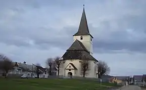 Biserica evanghelică, azi penticostală, din satul Monariu (monument istoric de importanţă naţională)