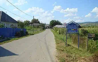 Intrarea în localitate