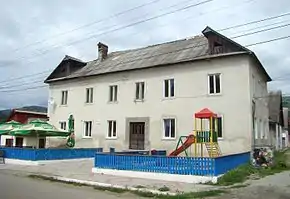 Clădirea în care a lucrat, ca ajutor de notar, în anul 1909, scriitorul Liviu Rebreanu