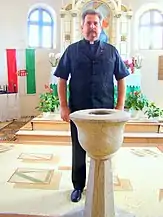 Pastorul evanghelic din satul Apața: Simon László