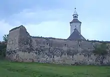 Biserica fortificată din MercheașaMachetă pentru ansamblul fortificat din MercheaşaPlanul ansamblului fortificat
