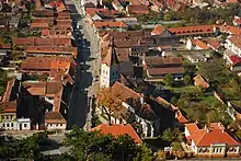 Biserica evanghelică din RâșnovMacheta bisericii din Râșnov