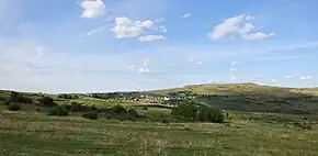 Panoramă din drumul spre Iara