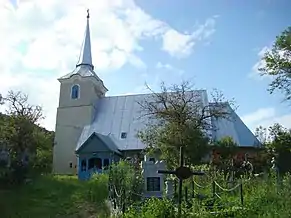 Biserica Sfinții Arhangheli din Borzești
