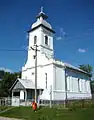 Biserica greco-catolică „Sfinții Arhangheli Mihail și Gavriil”, edificată în 1931 şi sfinţită de Ep. Dr. Iuliu Hossu în 19 septembrie 1937