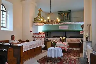 Biserica reformată (interior)