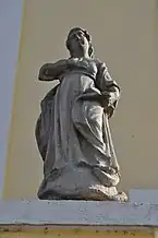 Biserica romano-catolică (detaliu exterior)