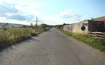 Intrarea în localitate