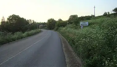 Intrarea în localitate