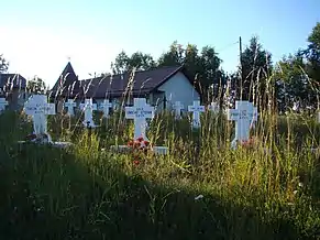 Cimitirul Eroilor Români din cătunul Bordești