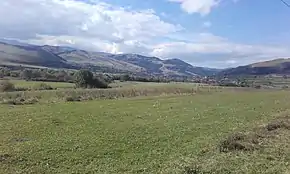 Imagine panoramică asupra satului