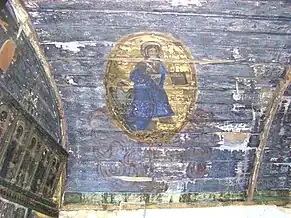 Pictură din naos - Ioan evanghelistul