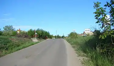 Intrarea în localitate