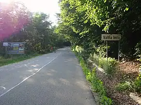 Intrarea în localitate