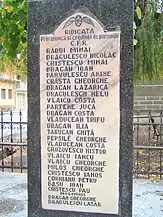 Monumentul eroilor (detaliu)