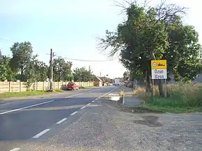 Intrarea în localitate