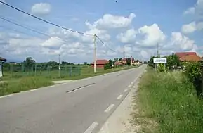 Intrarea în localitate