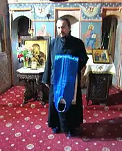 Părintele Andrei de la biserica „Sfinţii Ioachim și Ana”