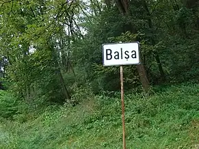 Intrarea în Balșa