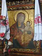 Icoană împărătească: Maica Domnului cu Pruncul