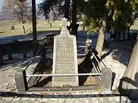 Mormântul lui Ion Buteanu, prefect al Zarandului în perioada 1848-1849