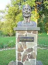 Bustul lui István király, primul rege creștin al maghiarilor