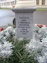 "Învățând să mergem pe calea credinței străvechi, sub protecția Sf. Suzana din Șumuleu Ciuc."