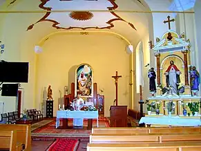 Biserica romano-catolică (interiorul)