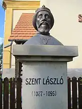 Bustul regelui Ladislau, operă a sculptorului István Petrovits