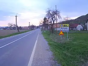 Intrarea în localitate