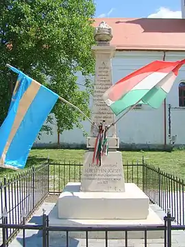 Monumentul ridicat în memoria martirilor din 1848